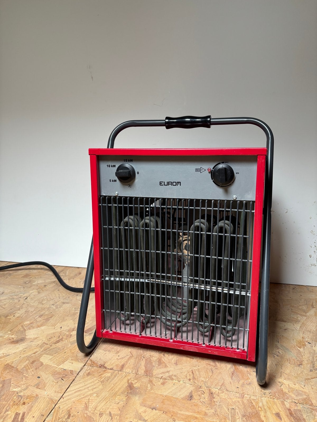 Eurom Industrial Space Heater, Ophalen, 30 tot 80 cm, Kachel, Minder dan 60 cm