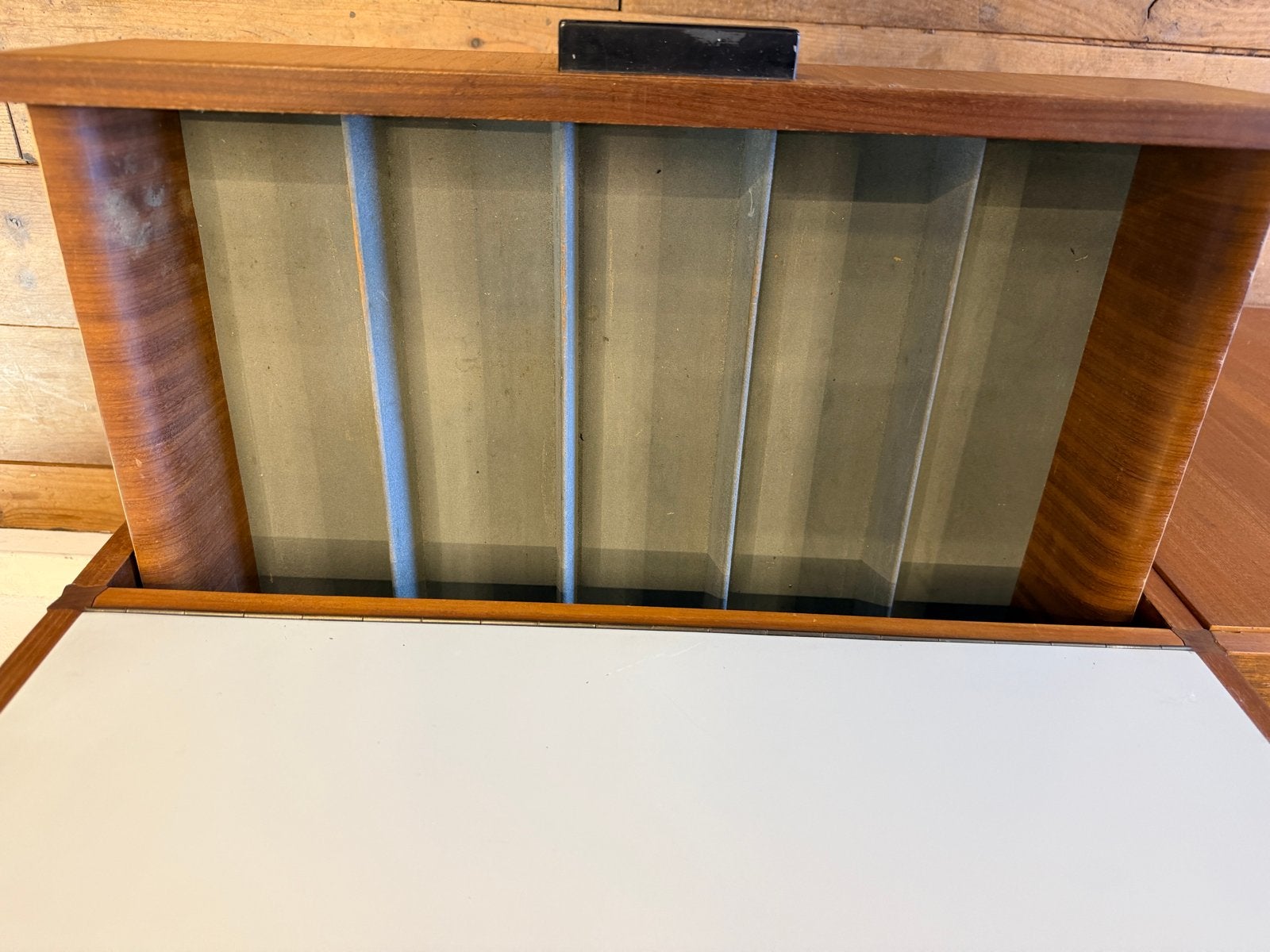 Vintage Teakhouten Modulaire Kast meten Laden, Ophalen, Gebruikt, Teakhout, 200 cm of meer