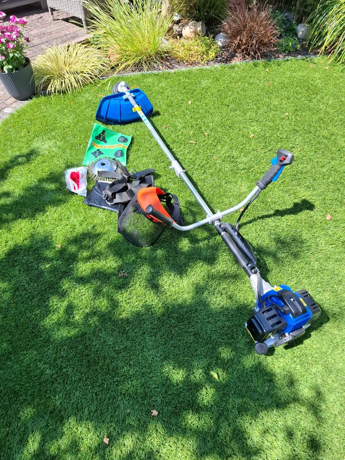 Te koop Bosmaaier, Tuin en Terras, Bosmaaiers, Benzine, Ophalen