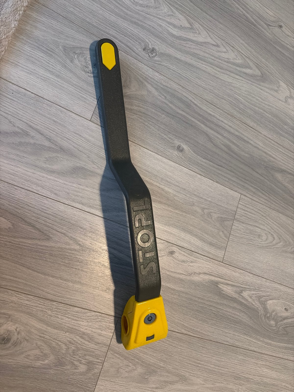 Stoplock stuurslot met LED-lampje - effectieve autodiefstalb, Auto diversen, Ophalen, Gebruikt