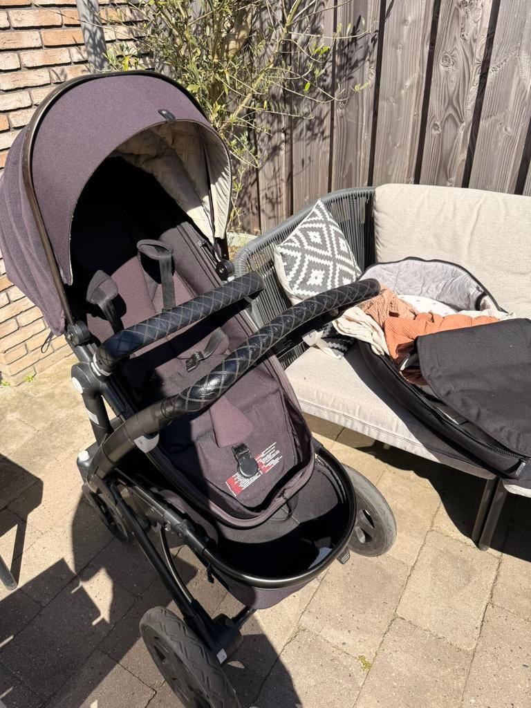 Joolz GEO kindereagen, Kinderen en Baby's, Kinderwagens en Combinaties, Gebruikt, Kinderwagen, Overige merken, Met reiswieg, Verstelbare duwstang