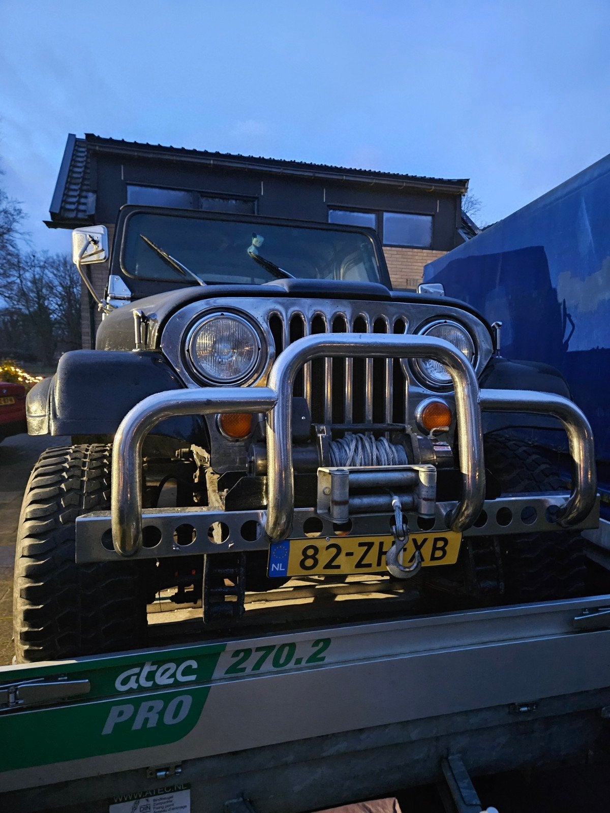 Jeep CJ7 RENEGADE cj7 bj.1980 APK 8cil, Auto's, 64 pk, Zwart, Zwart, Handgeschakeld