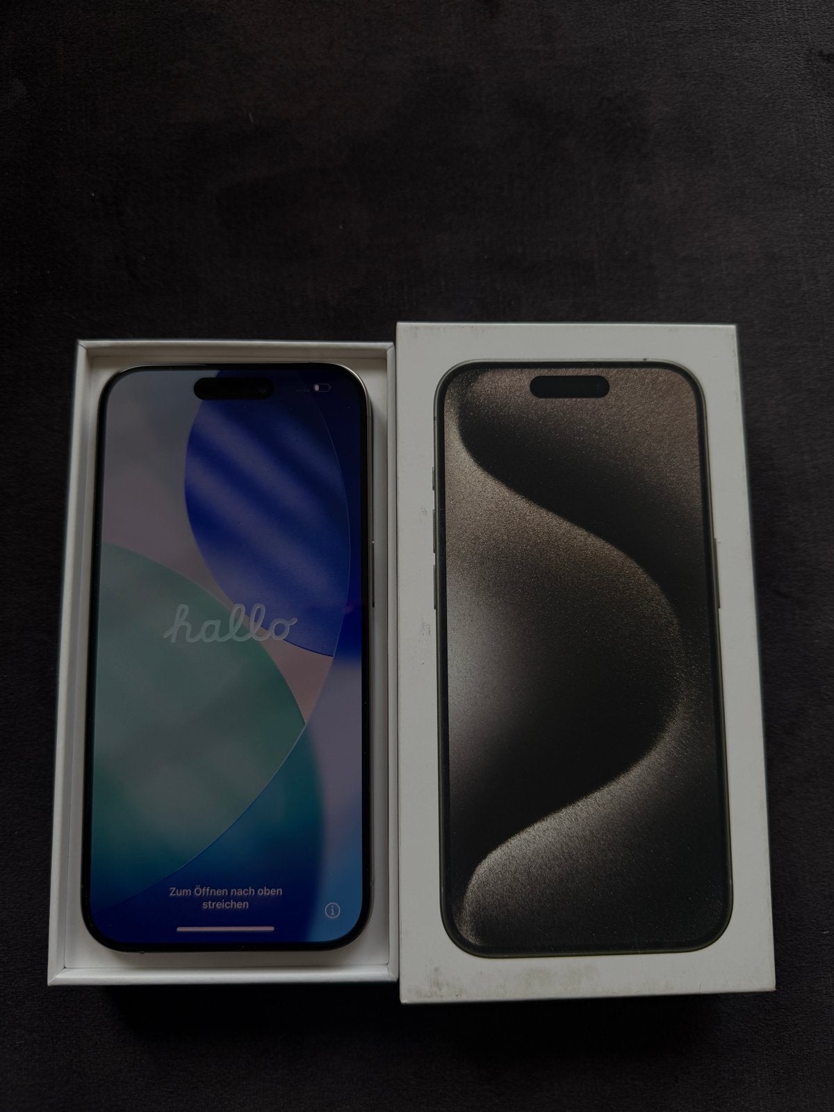 Te koop: Apple iphone 15 Pro titanium 128 GB