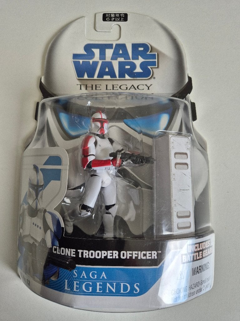 Star Wars TLC Blue SL12 Clone Trooper Officer Captan, Verzamelen, Star Wars, Ophalen of Verzenden, Nieuw, Actiefiguurtje