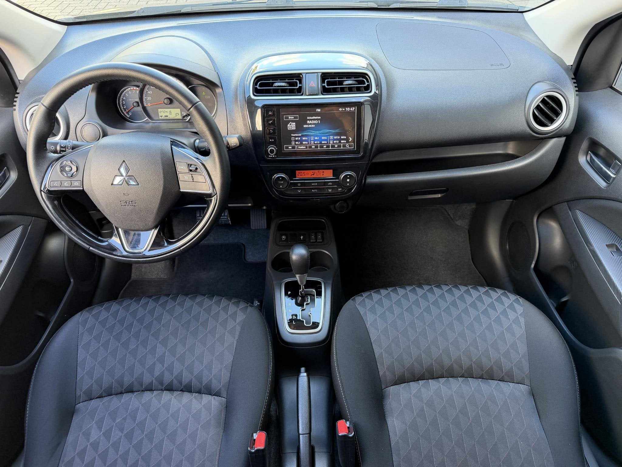 Mitsubishi Space Star 1.2 Intense / 1e Eigenaar / NAP Logisc, Auto's, Stof, Zwart, Origineel Nederlands, Bedrijf