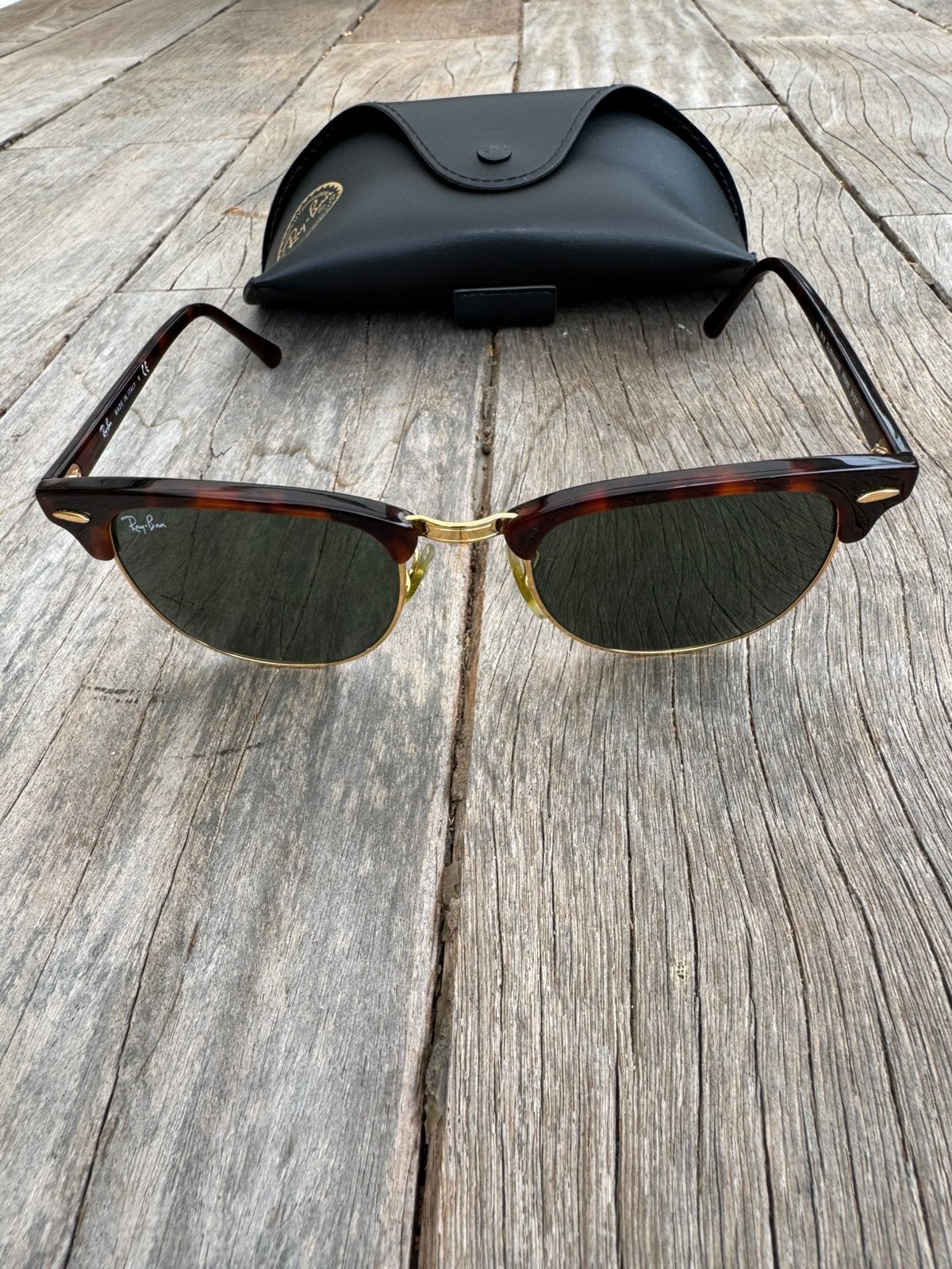 Ray Ban Clubmaster, Verzenden, Zo goed als nieuw, Ray-Ban
