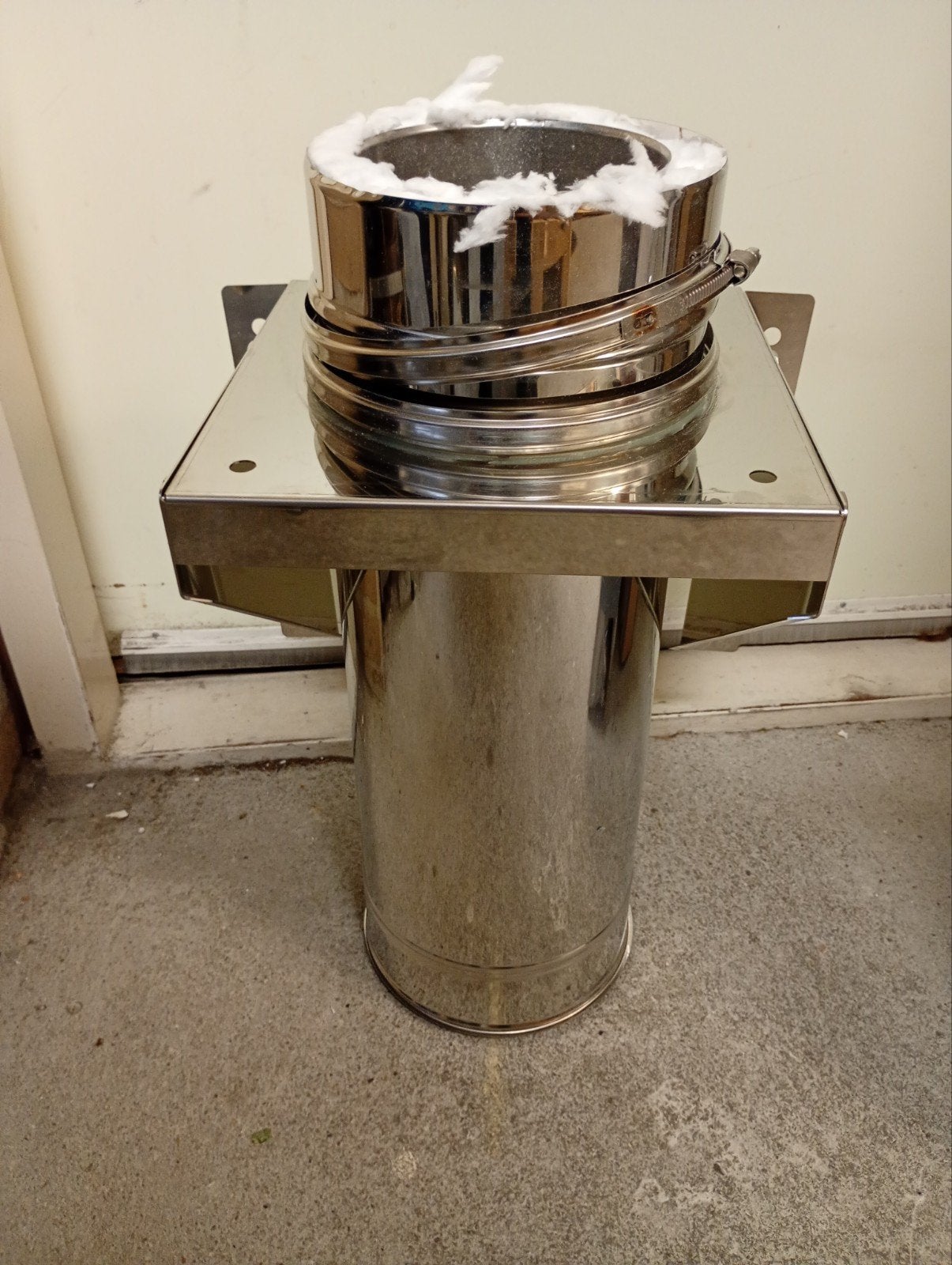 HOLETHERM DW-125 RVS Schoorsteensysteem stoelconstructie, Ophalen of Verzenden, Nieuw, Overige typen