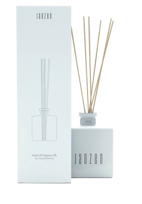 Diffuser XL Wit (excl. parfum) geurstokjes Janzen, Verzenden, Nieuw, Wit, Overige materialen