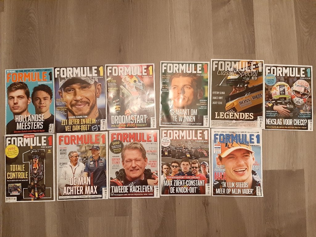 Formule 1 Magazine Jaren 2017 – 2022, Verzamelen, Ophalen, Zo goed als nieuw, Formule 1
