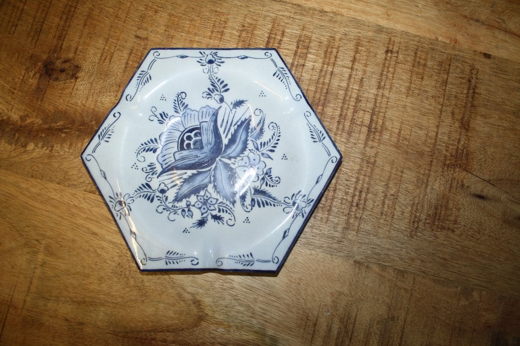 delfts blauwe asbak, Ophalen of Verzenden