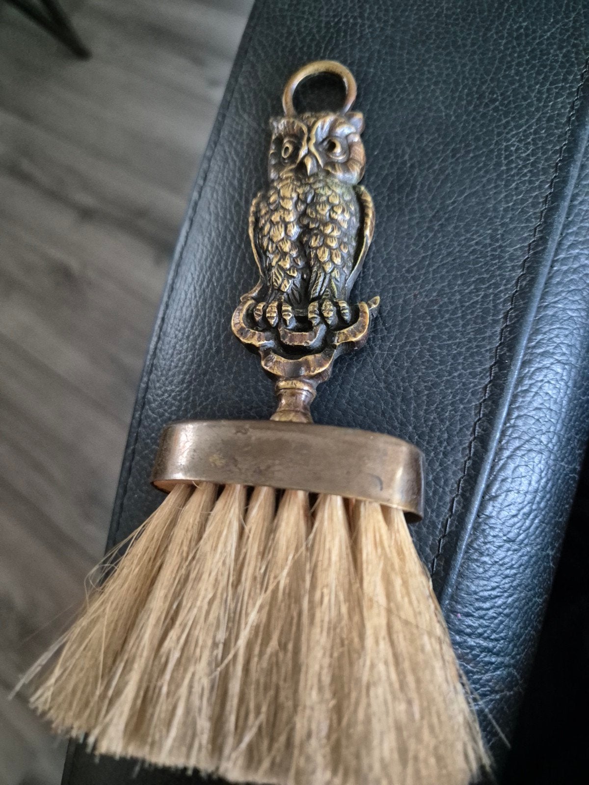 Vintage Vegertje met Uil - 17cm, Ophalen of Verzenden