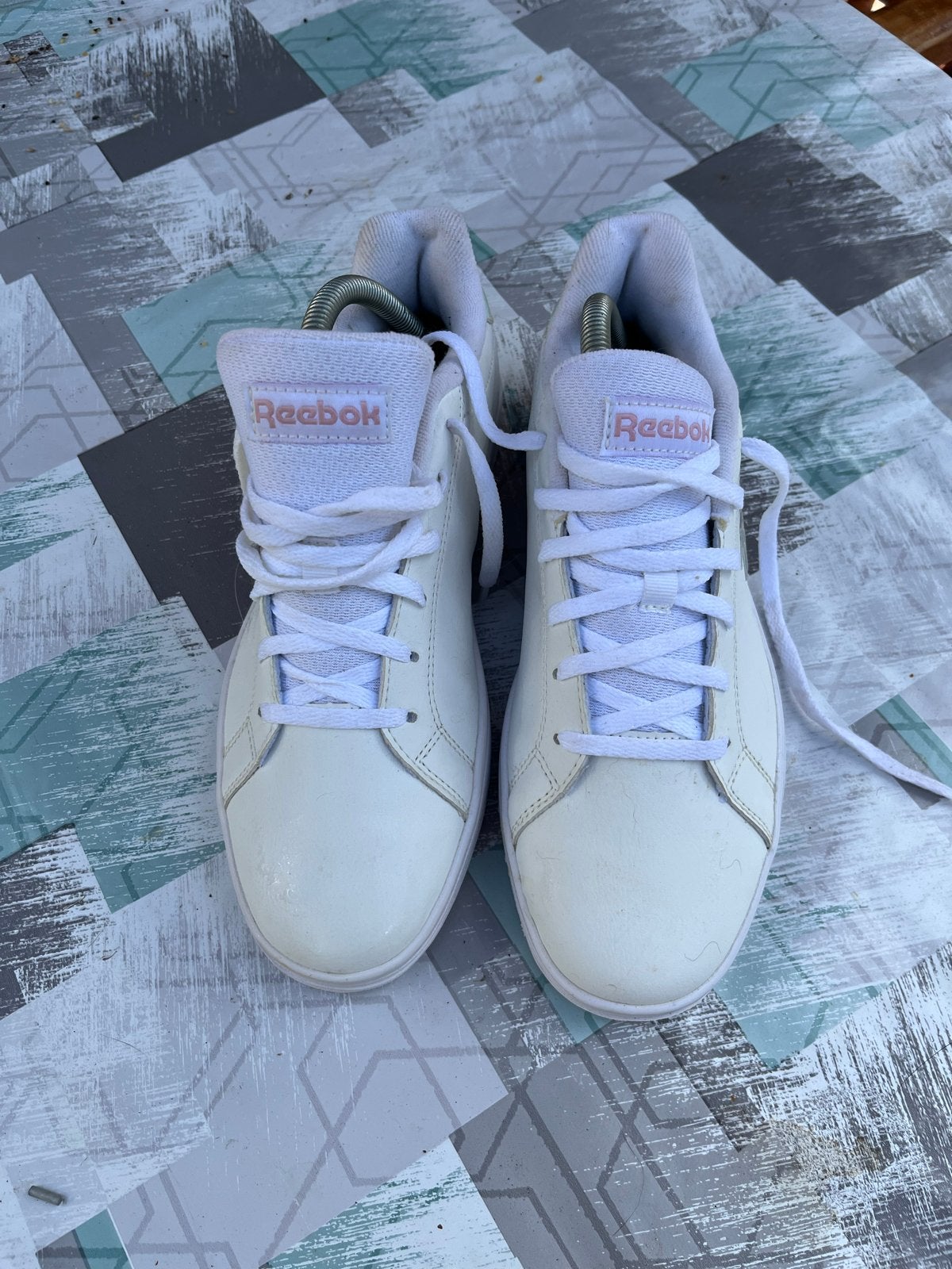 Reebok dames sneakers maat 39, Ophalen, Gedragen, Wit, Sneakers of Gympen