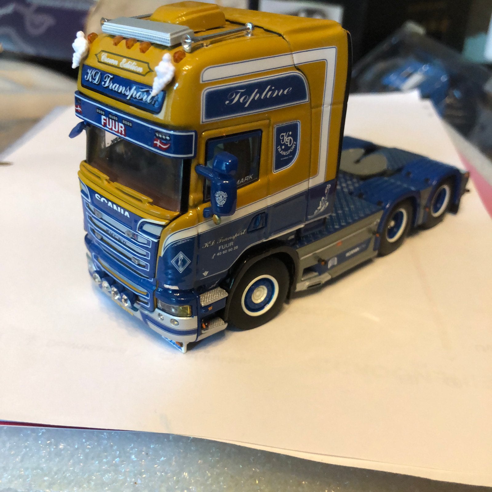 WSI. SCANIA STREAMLINE / TOPLINE6x2 TREKKER, Ophalen of Verzenden, Zo goed als nieuw, Bus of Vrachtwagen, Wsi