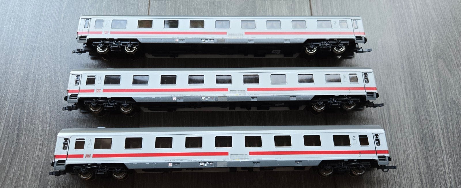 Roco 74671 DB 3x wagon H0 1/2 klasse, Gelijkstroom, Verzenden, Wagon, Zo goed als nieuw