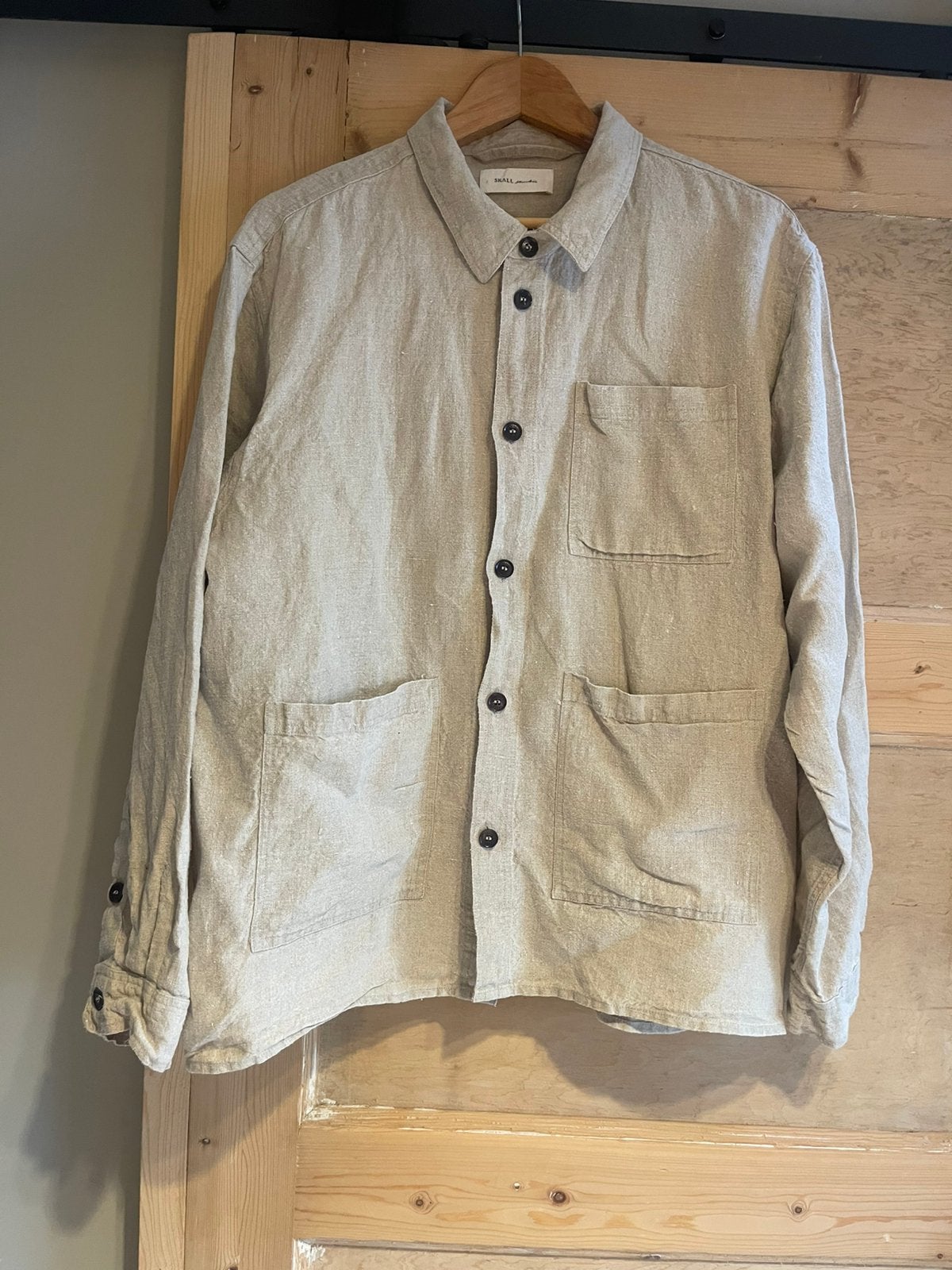 Skall geweldig linnen jasje/jackje, Kleding | Dames, Jasjes, Kostuums en Pakken, Ophalen of Verzenden, Zo goed als nieuw, Maat 42/44 (L)