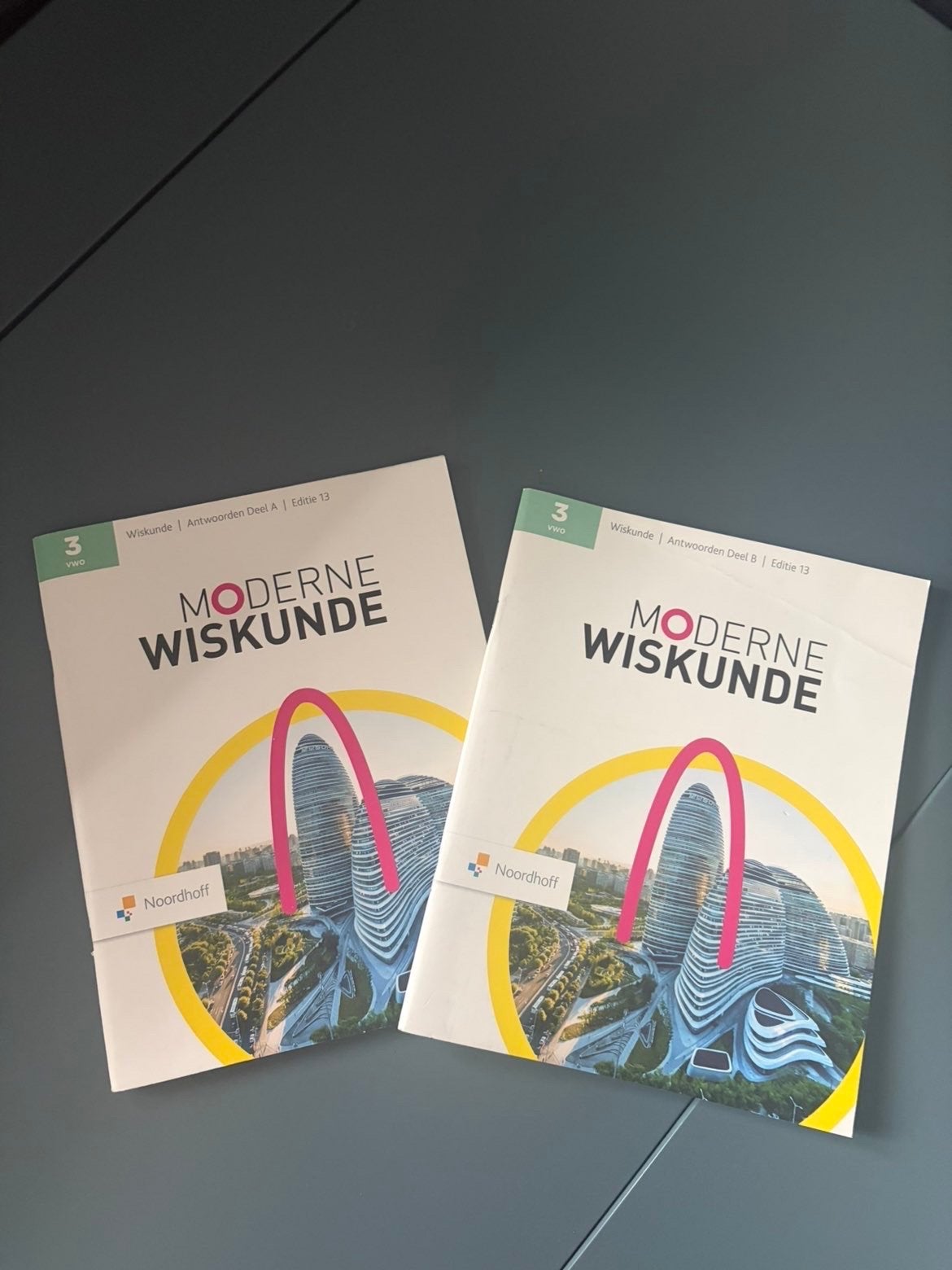 Moderne Wiskunde Antwoorden Deel A & B VWO 3, Boeken, Ophalen of Verzenden, Zo goed als nieuw, VWO, Wiskunde A