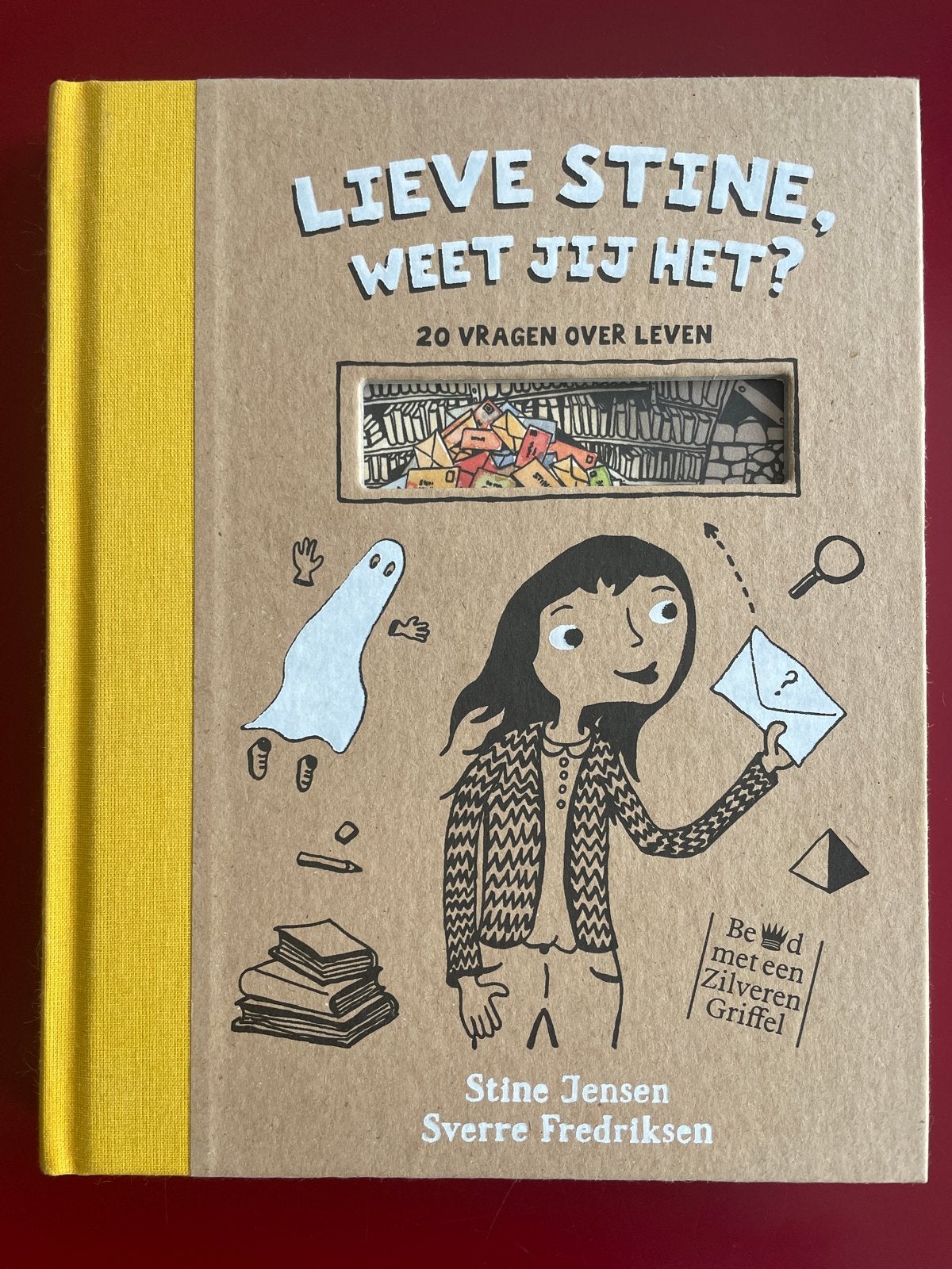 Lieve Stine, weet jij het? - 20 vragen over leven, Boeken, Ophalen of Verzenden, Zo goed als nieuw, Non-fictie