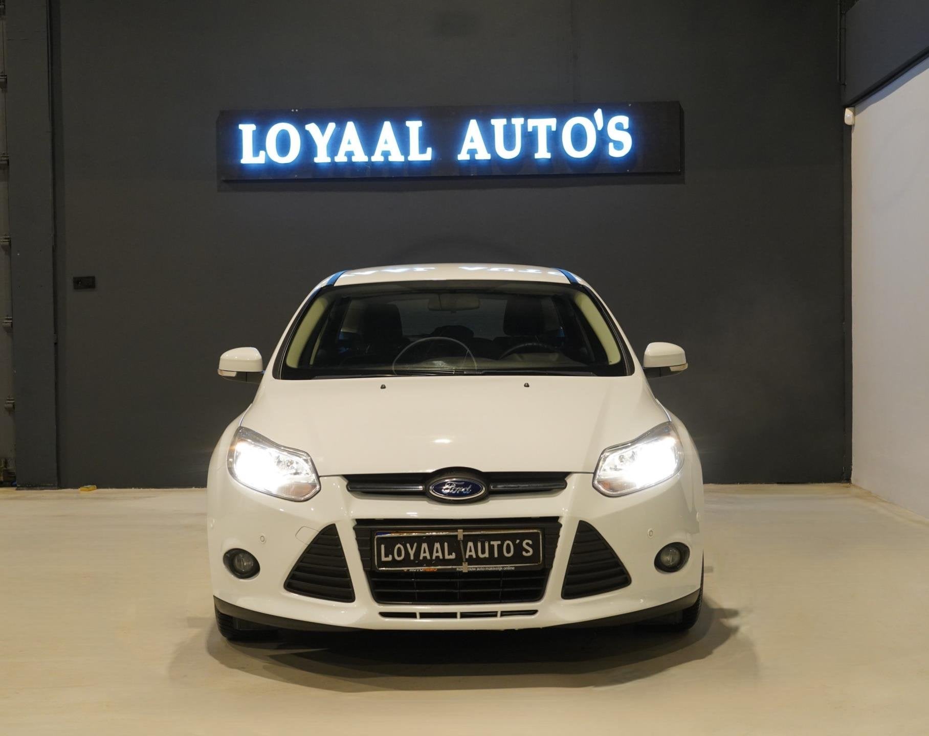 Ford Focus Wagon 1.0 EcoBoost Edition | AIRCO PDC | NAP | AP, Euro 5, 101 pk, Gebruikt, Wit