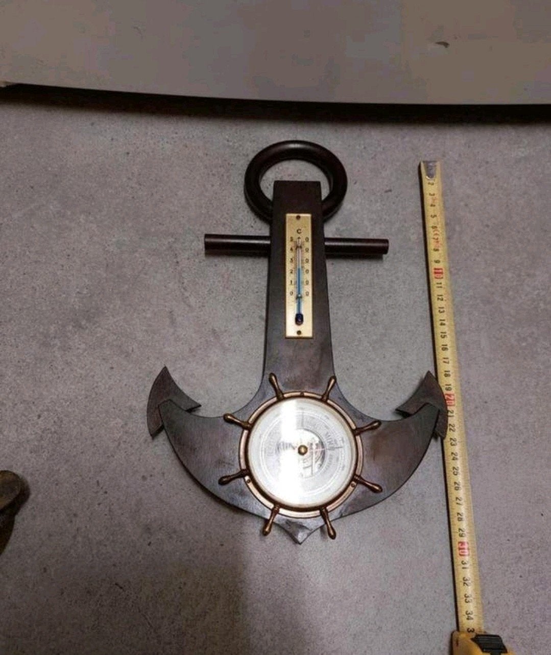 Vintage retro barigo boot scheeps barometer, Verzamelen, Ophalen of Verzenden, Huis en Inrichting