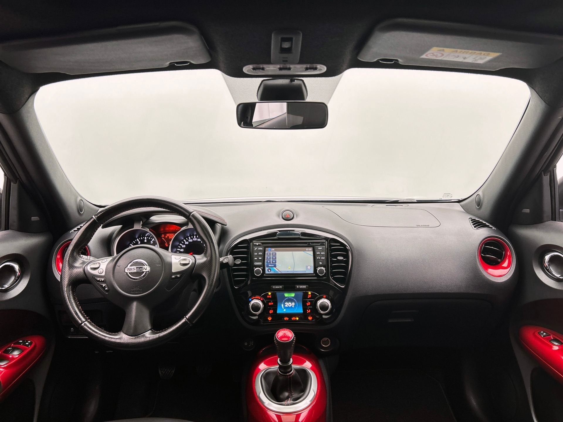 Nissan Juke 1.6 DIG-T Tekna 190PK Nismo| Trekhaak |Leder | S, Voorwielaandrijving, 1618 cc, Gebruikt, Zwart