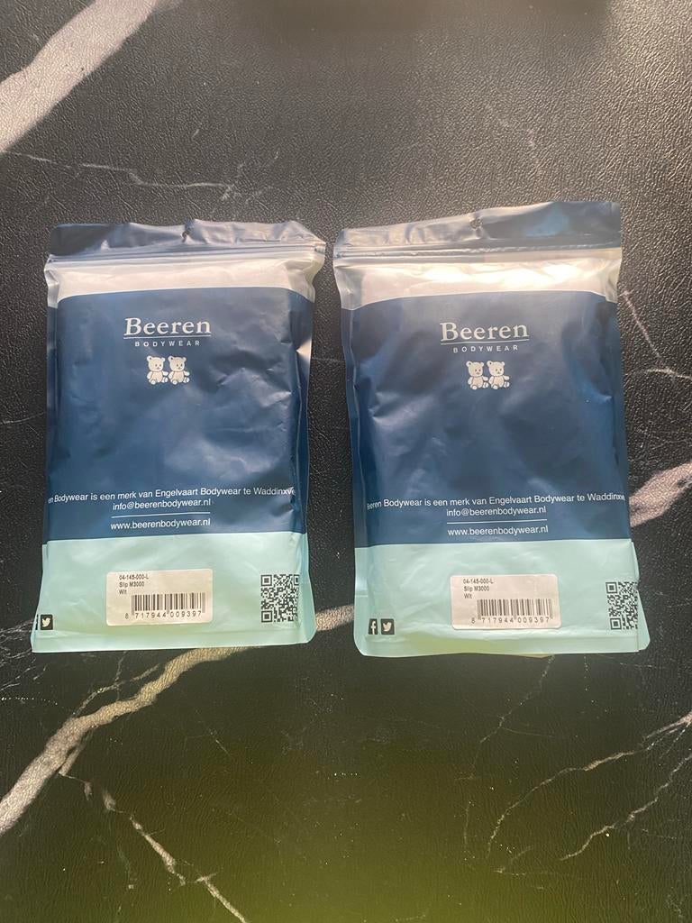 Beeren Bodywear Slips voor heren, maat L, Kleding | Heren, Ondergoed, Ophalen of Verzenden, Wit, Slip
