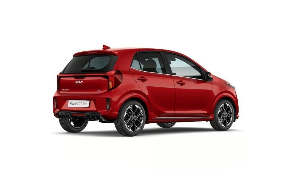 Kia Picanto 1.0 GDi GT-Line AMT | Panoramaschuifdak | Stoelv, Auto's, Kia, 4 stoelen, 68 pk, Origineel Nederlands, Bedrijf