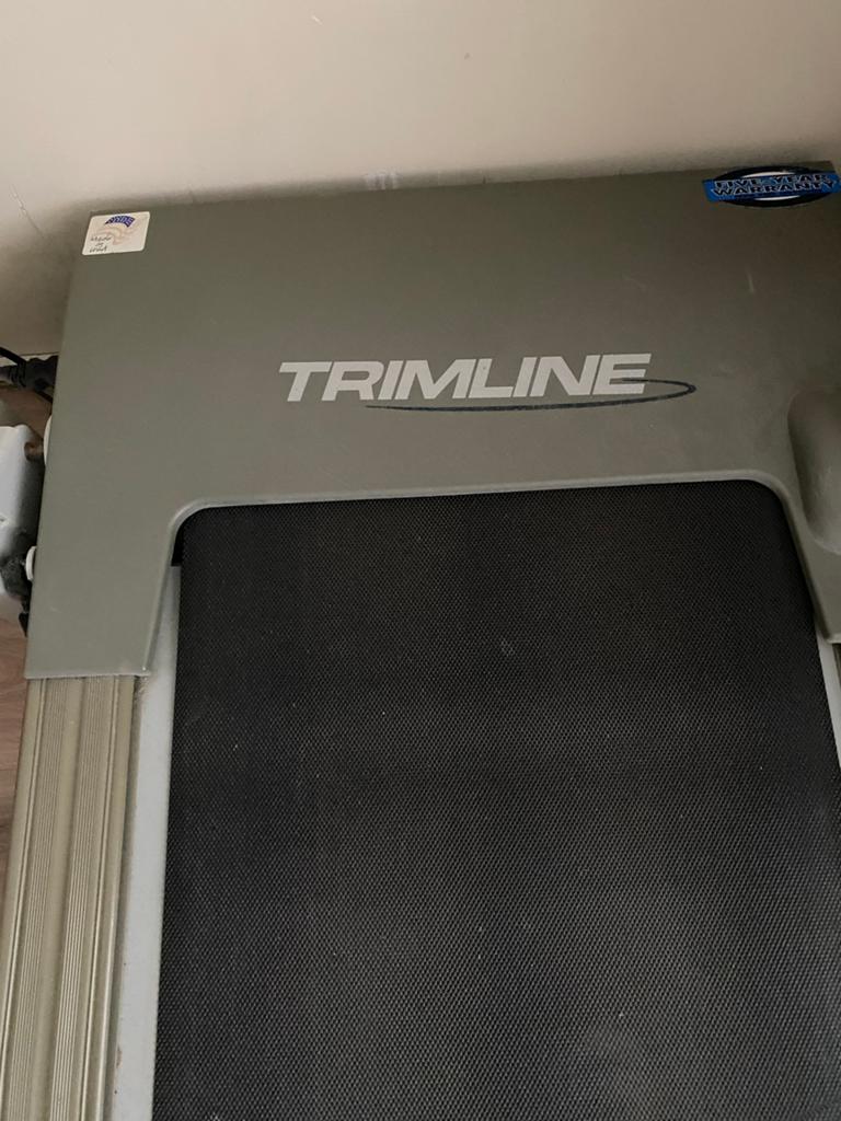 Professionele Trimline loopband met hoogteverschillen, Gebruikt, Ophalen of Verzenden, Metaal, Loopband