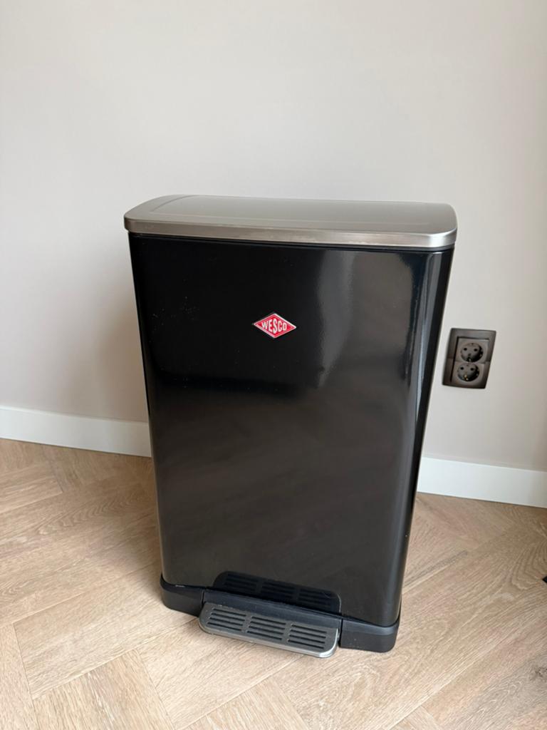 Wesco One Boy prullenbak, Ophalen, Met pedaal, 50 tot 75 cm, Zo goed als nieuw
