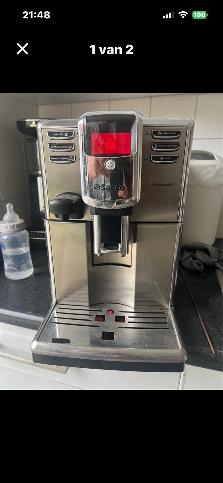 2 koffiemachine  doen niet moeten nakijken, Ophalen, Zo goed als nieuw, Koffiemachine