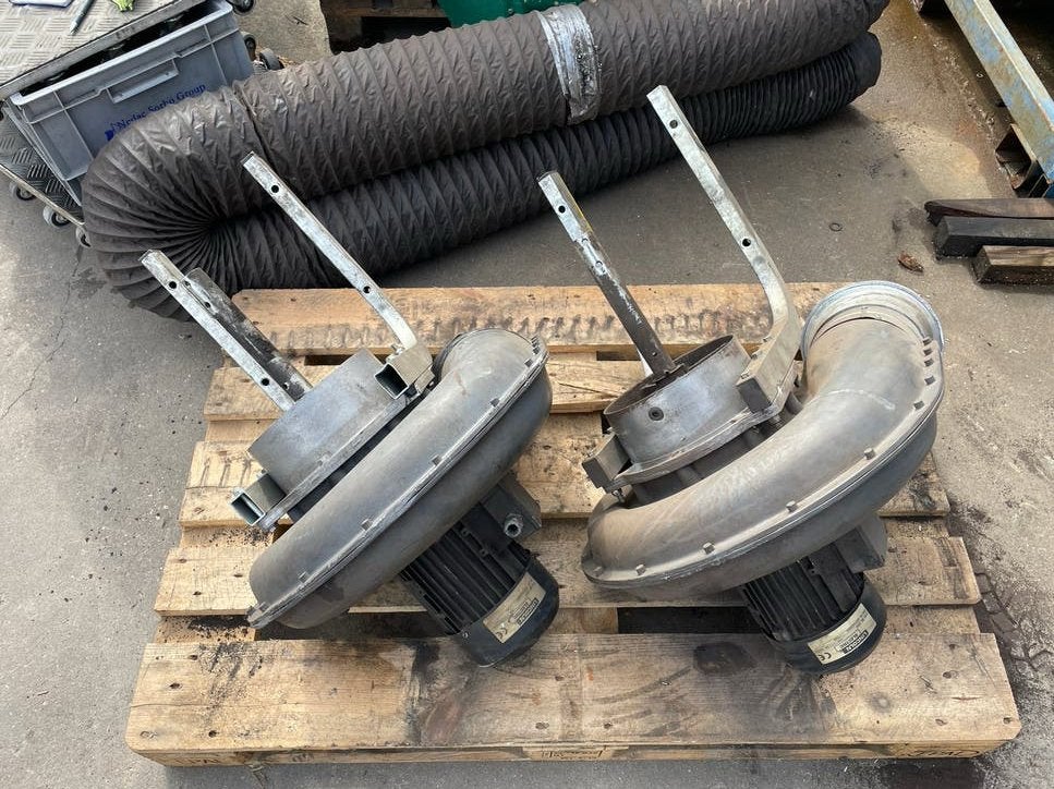 2x Lincoln Electric SF 2400 industriële ventilatoren, Ophalen, Gebruikt