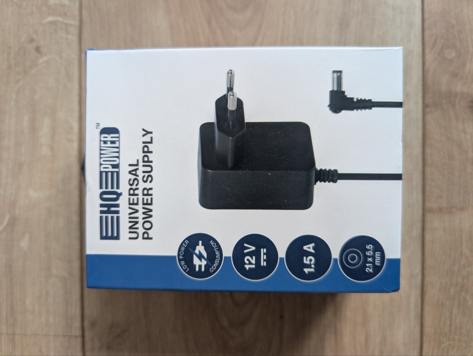 HQ Power Universele Voeding 12V 1.5A & Jumperkabel 40-polig, Ophalen of Verzenden, Zo goed als nieuw