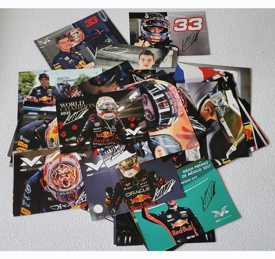 MAX VERSTAPPEN ▪️  50 verschillende, Ophalen of Verzenden, Formule 1