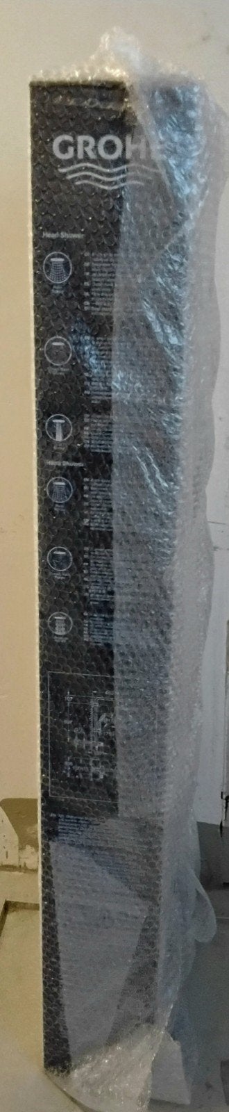 stortdouche  Grohe compleet zeer luxe uitvoering TOP nieuw, Doe-het-zelf en Verbouw, Ophalen of Verzenden, Nieuw, Chroom, Douche