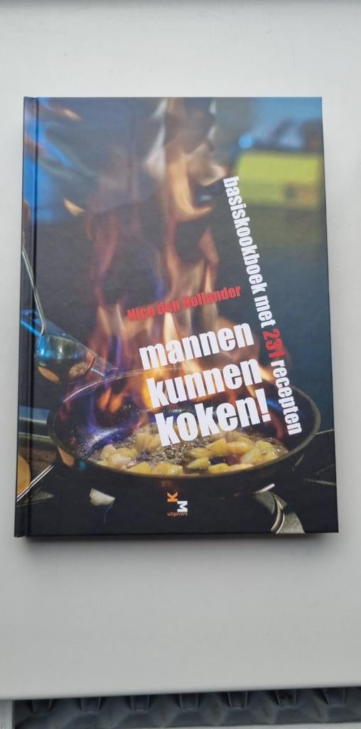 Mannen kunnen koken! kookboek, nieuw of cadeau man, Ophalen of Verzenden, Nieuw, Nederland en België