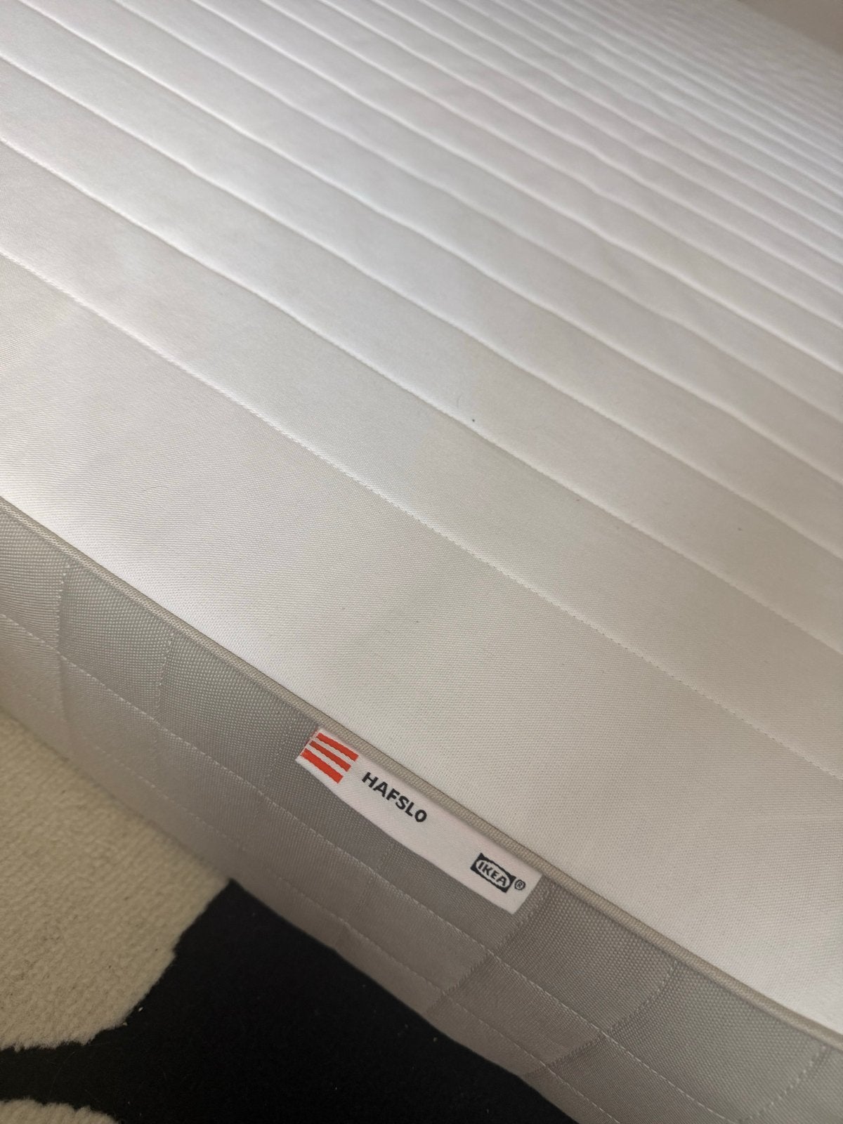 IKEA HAFSLO matras - Zo goed als nieuw, Ophalen, 90 cm, Eenpersoons, Zo goed als nieuw