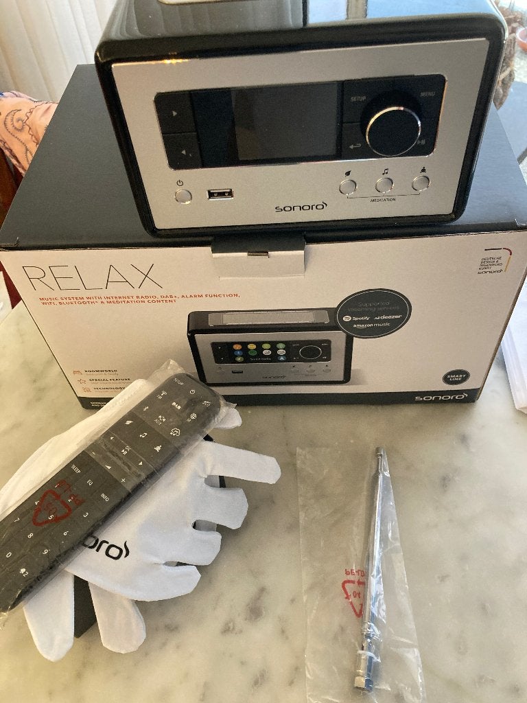 Radio Luxe Sonoro: DAB + radio, FM radio, Internetradio, Ophalen of Verzenden, Nieuw