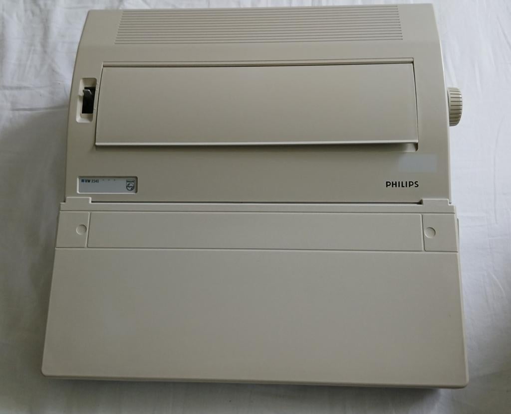 Elektronische typemachine, merk Philips. Type VW2340/03, Diversen, Typemachines, Ophalen, Gebruikt