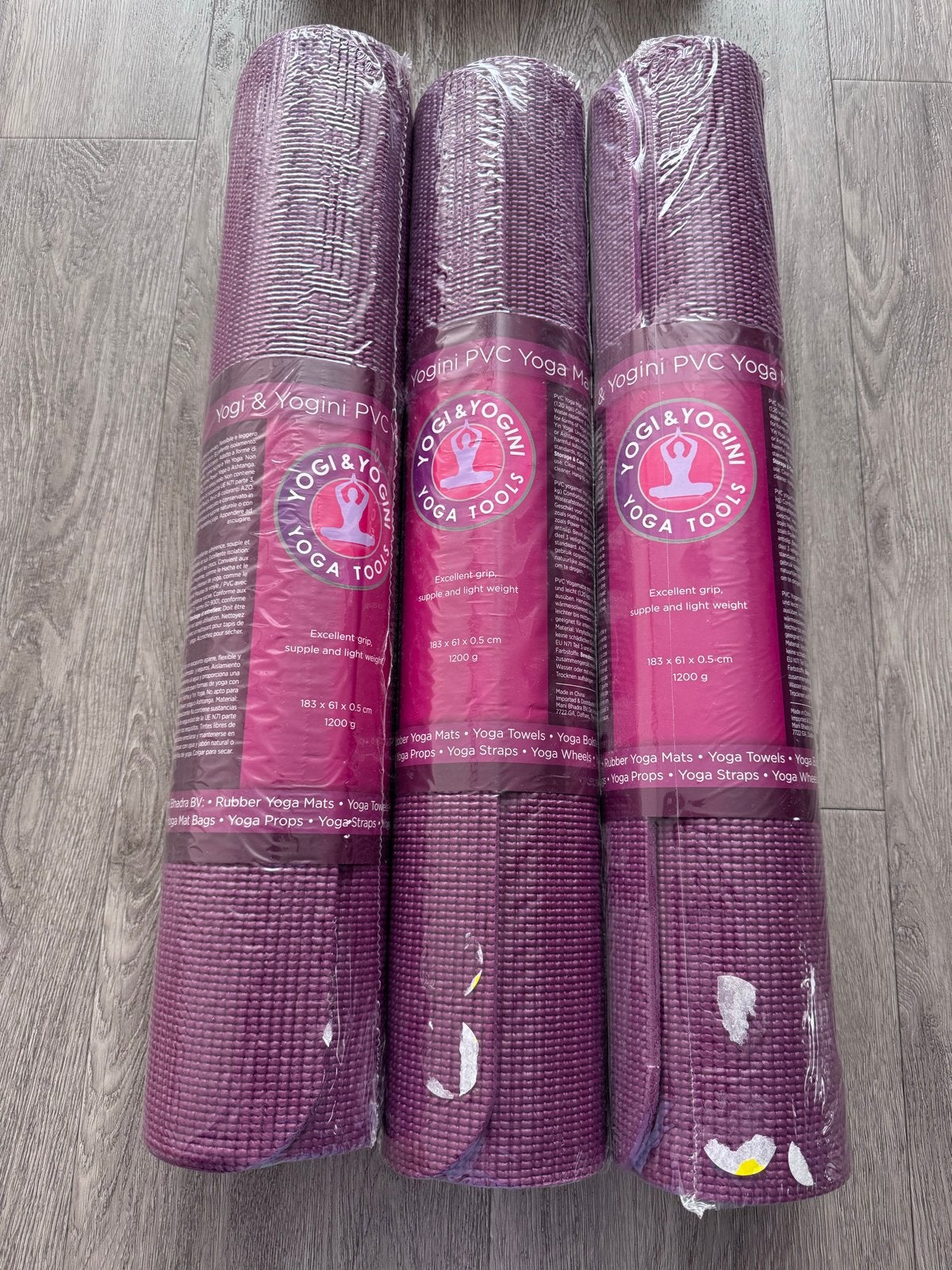 Yogamat - Nieuw (3 stuks), Ophalen of Verzenden, Nieuw, Yogamat