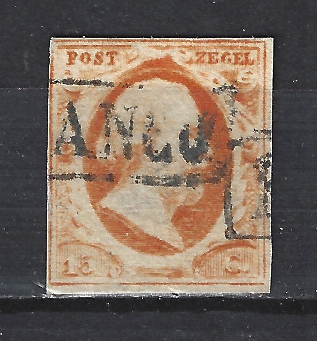 NVPH Nederland 3 geb Willem III 1852 ; OUD Nederland p/stuk, Postzegels en Munten, Postzegels | Nederland, Ophalen of Verzenden