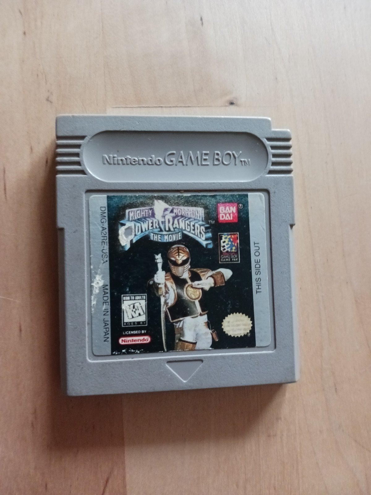 Mighty Morphin Power Rangers The Movie Game Boy, Avontuur en Actie, Gebruikt, 1 speler, Ophalen of Verzenden