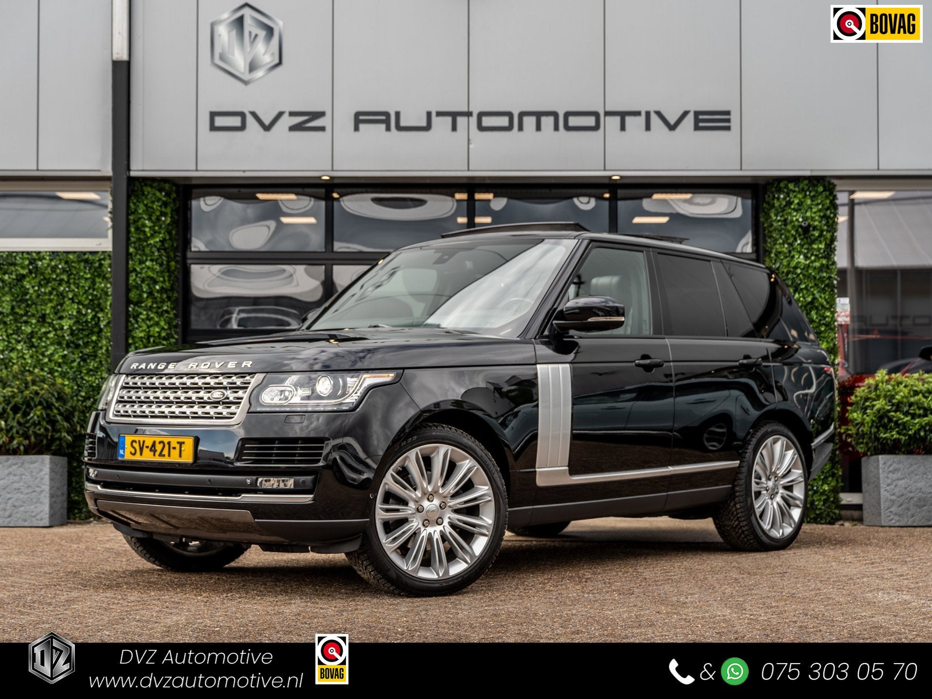 Land Rover Range Rover 3.0 TDV6 HSE | Massage | Ventilatie |, Auto's, Land Rover, Euro 5, Gebruikt, Zwart, 2993 cc