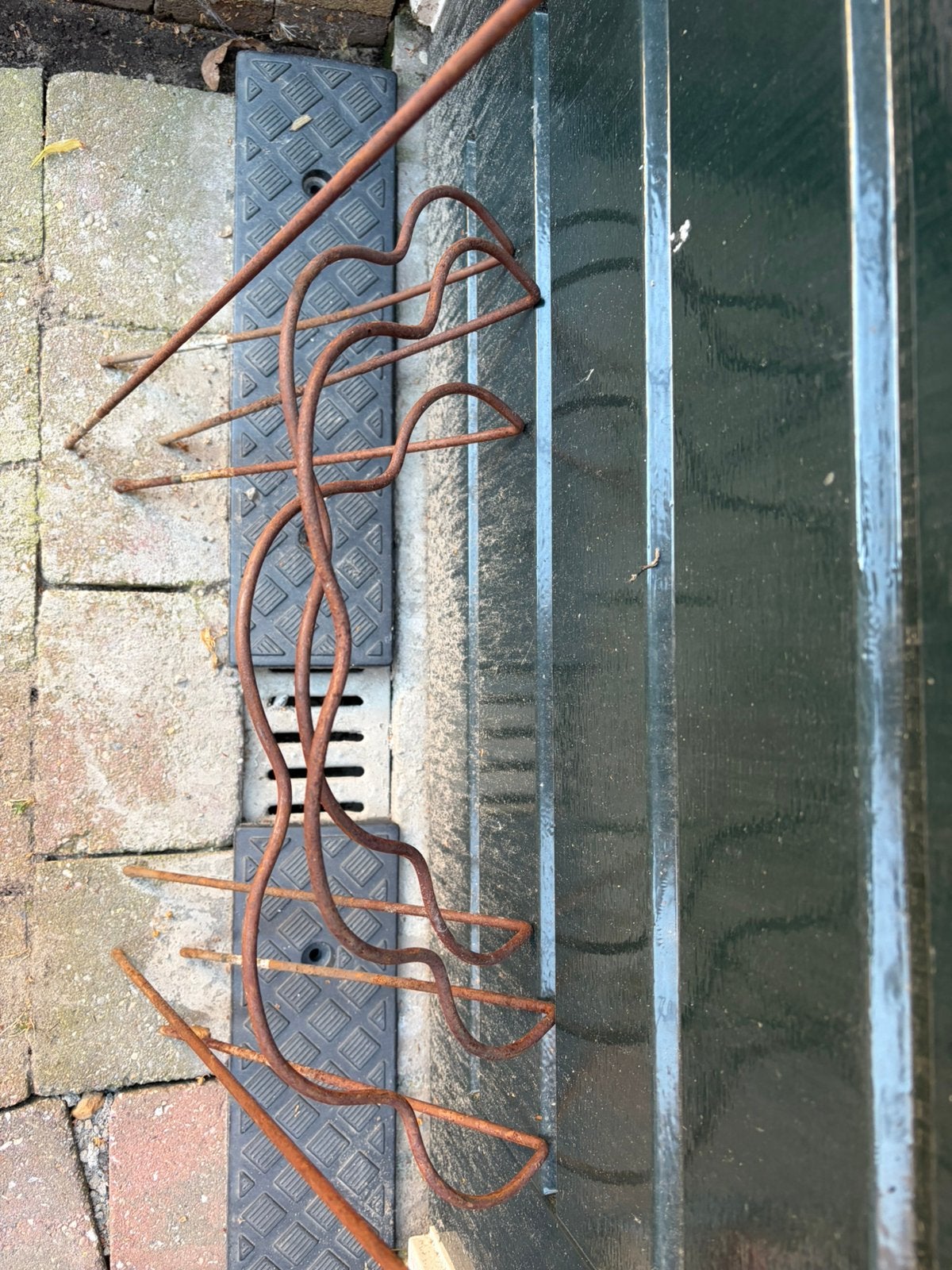 Plantensteunen, Doe-het-zelf en Verbouw, Metalen, Ophalen, Zo goed als nieuw
