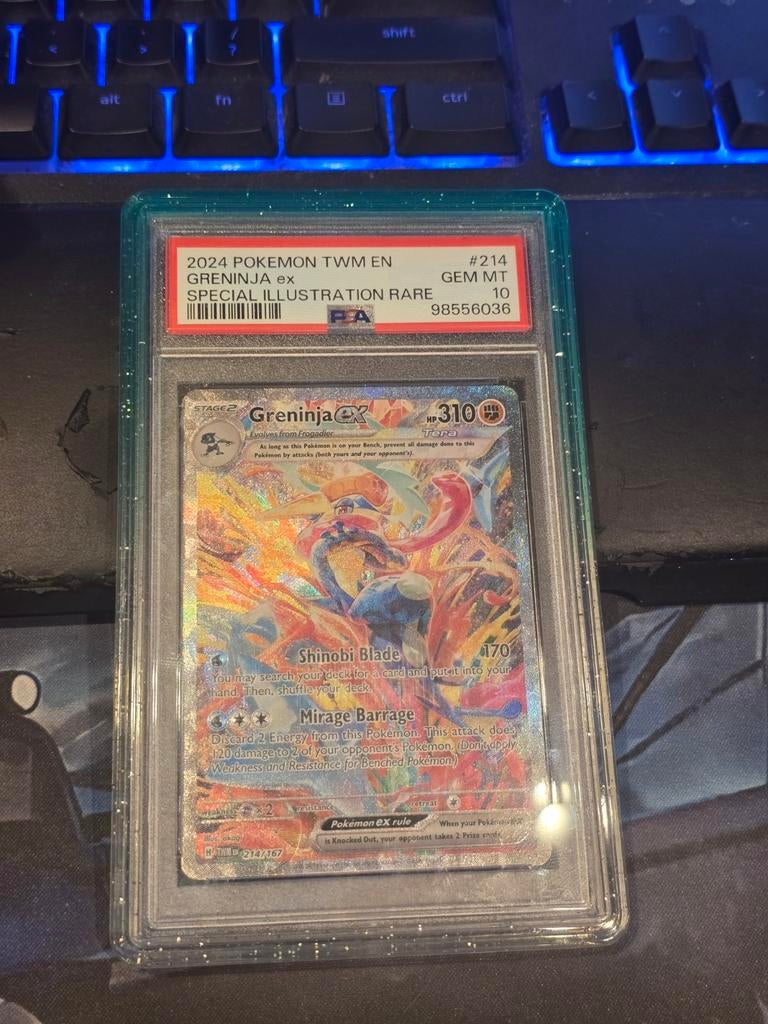 GRENINJA TWM 214 PSA 10, Ophalen of Verzenden, Zo goed als nieuw