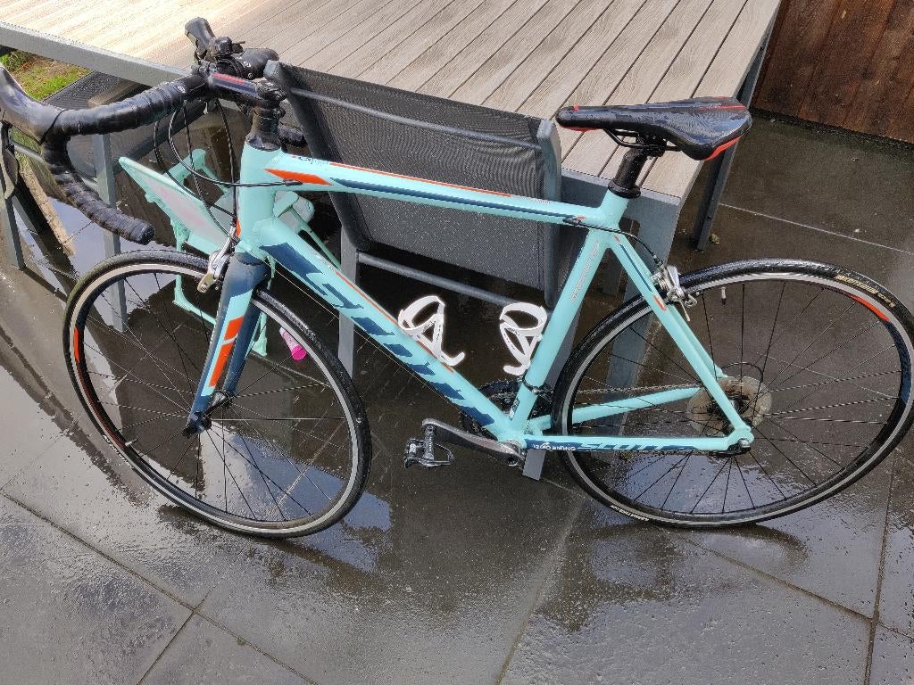 Dames racefiets Scott Speedster 25, Fietsen en Brommers, Fietsen | Racefietsen, Gebruikt, Velgrem, Aluminium, Overige maten