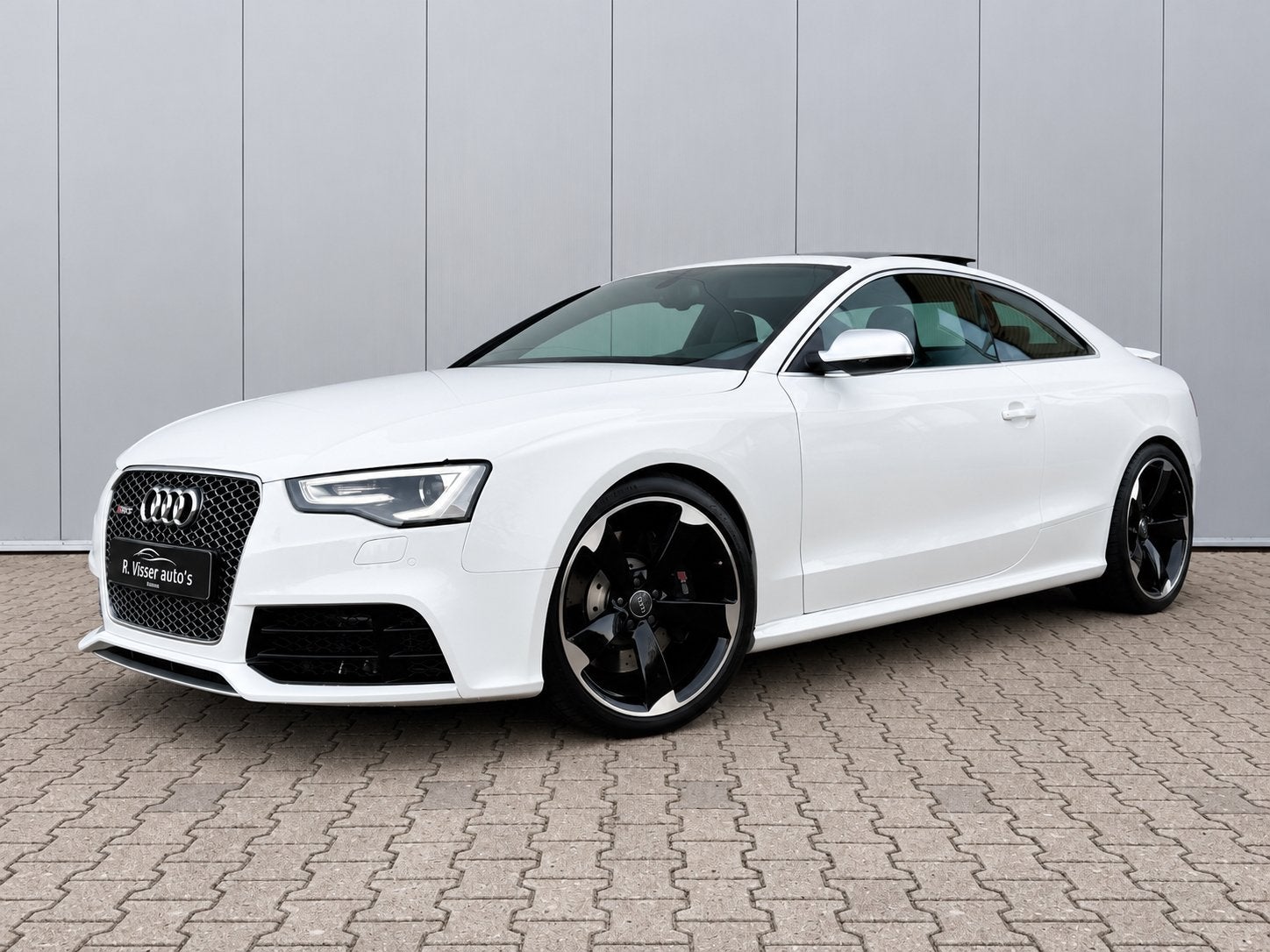 Audi rs5 coupé 4.2 FSI Quattro 451pk Panorama|b&o|milltek, Auto's, Audi, Bedrijf, RS5, 4x4, ABS, Achteruitrijcamera, Adaptieve lichten