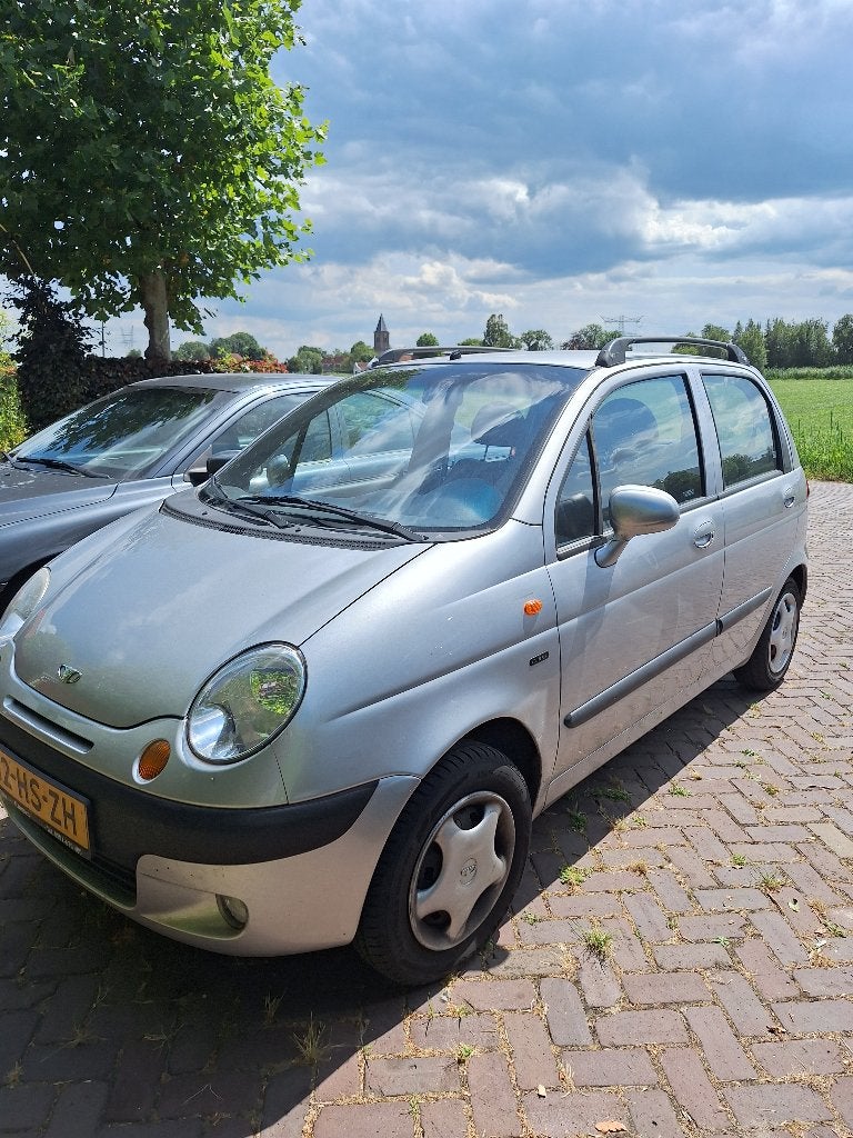 Daewoo Matiz 0.8 2001 Grijs, Auto's, Voorwielaandrijving, Stof, Matiz, Origineel Nederlands