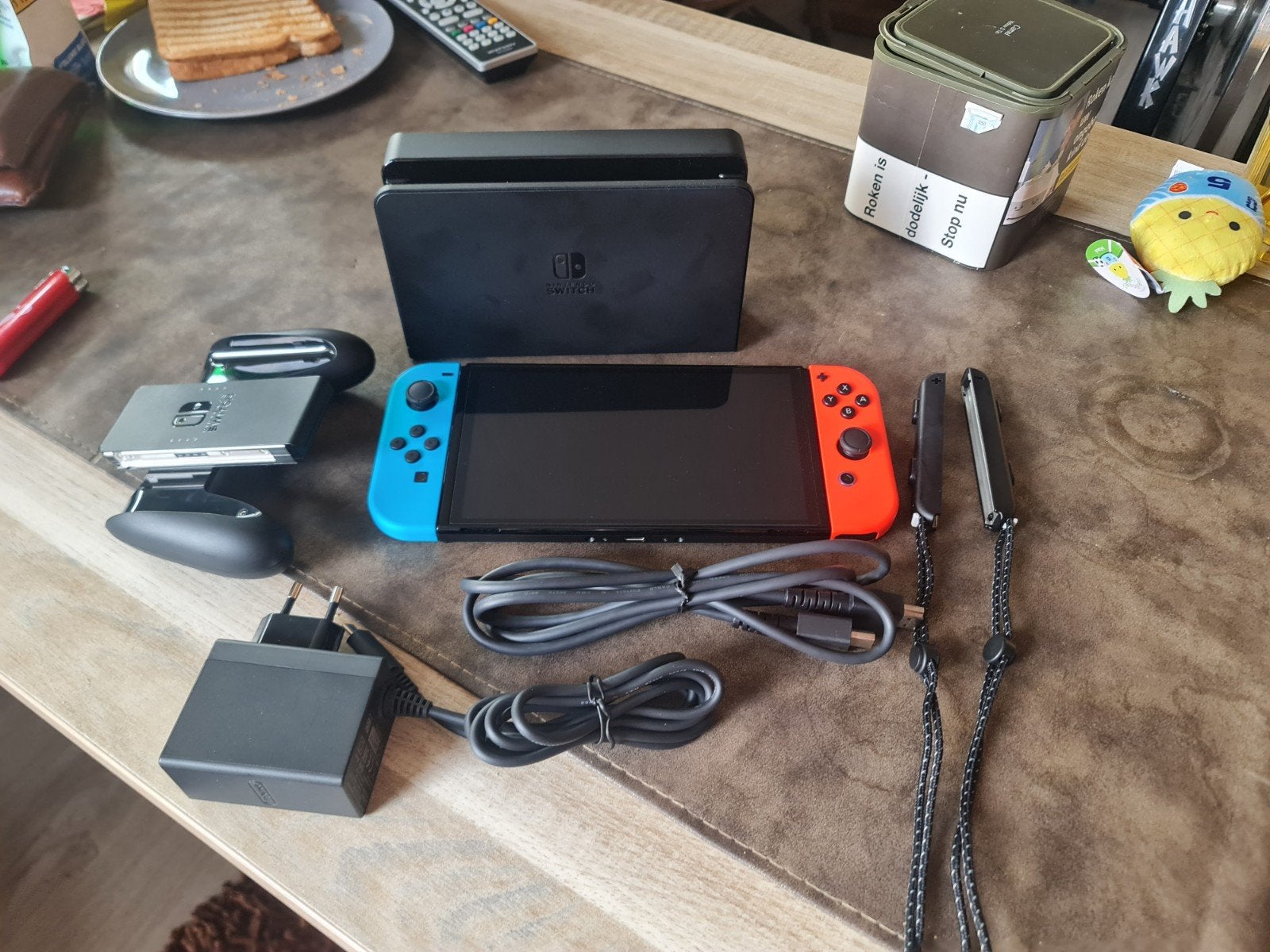 Nieuwe Nintendo Switch OLED - Zonder doos, Ophalen of Verzenden, Nieuw, Met 2 controllers, Switch OLED