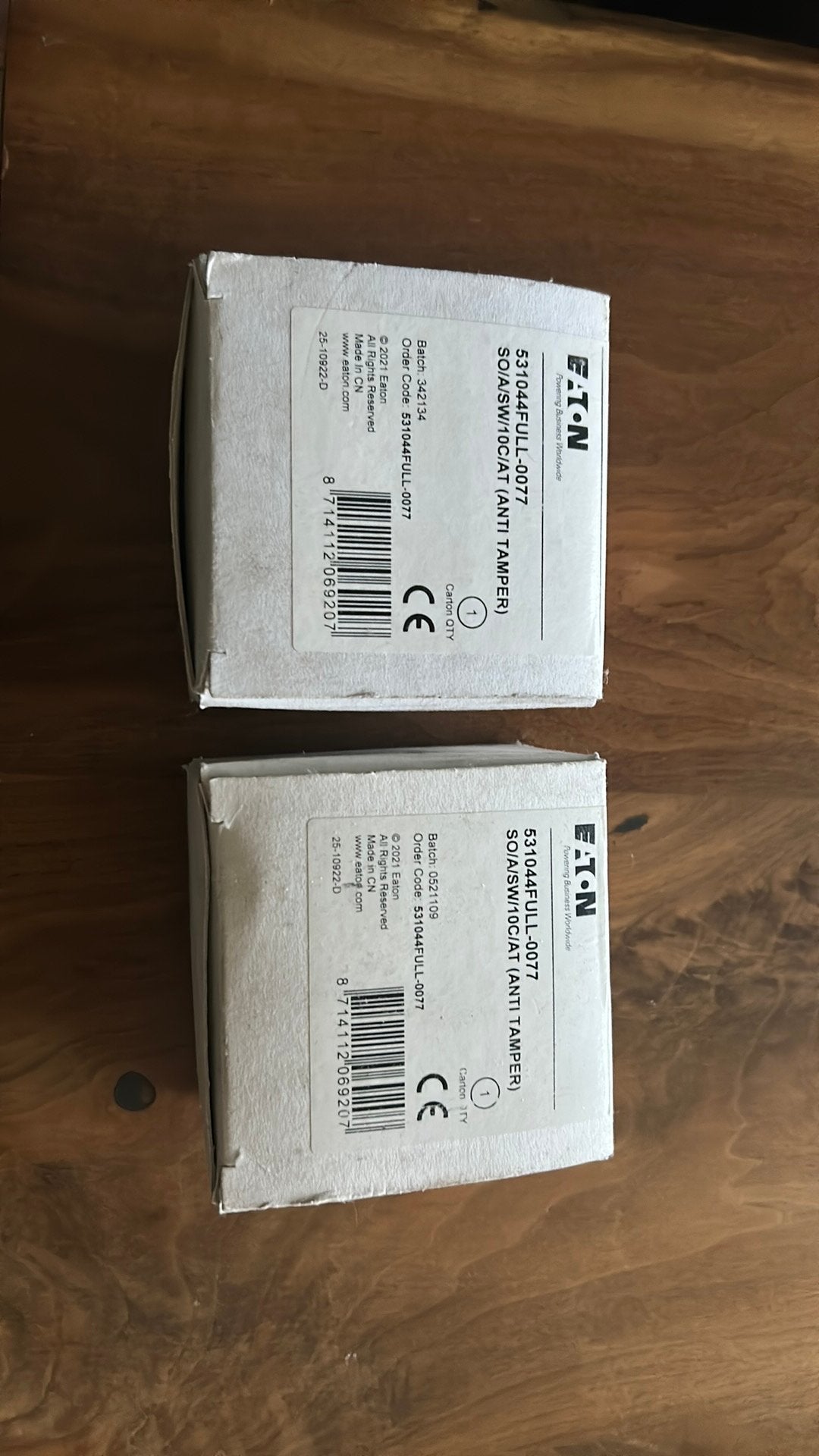 2x Eaton flitslicht oranje, Ophalen of Verzenden, Nieuw, Minder dan 50 watt, Overige typen