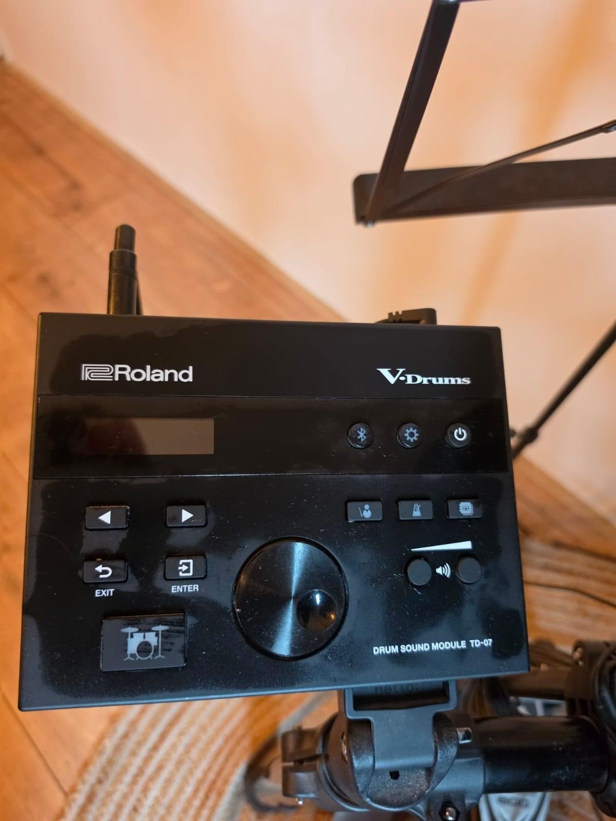 Roland V-Drums TD-07 Drum Sound Module met Carlbro EDA30B, Ophalen, Gebruikt, Roland, Elektronisch