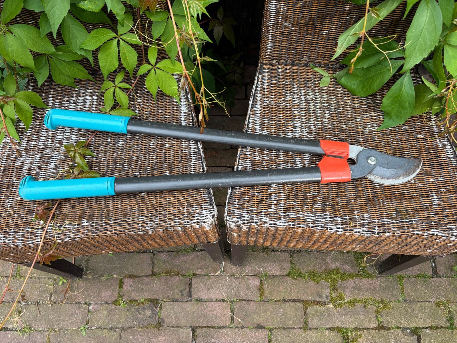 Gardena Takkenschaar / Heggenschaar - Goede staat!, Tuin en Terras, Takkenscharen, Ophalen, Gebruikt, 30 t/m 39 mm